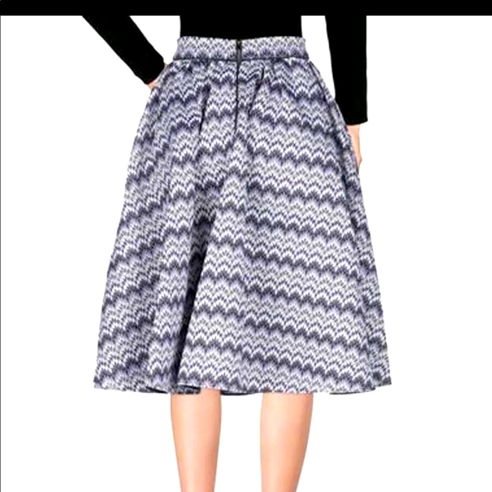 Maje knitwear heavy duty skirt